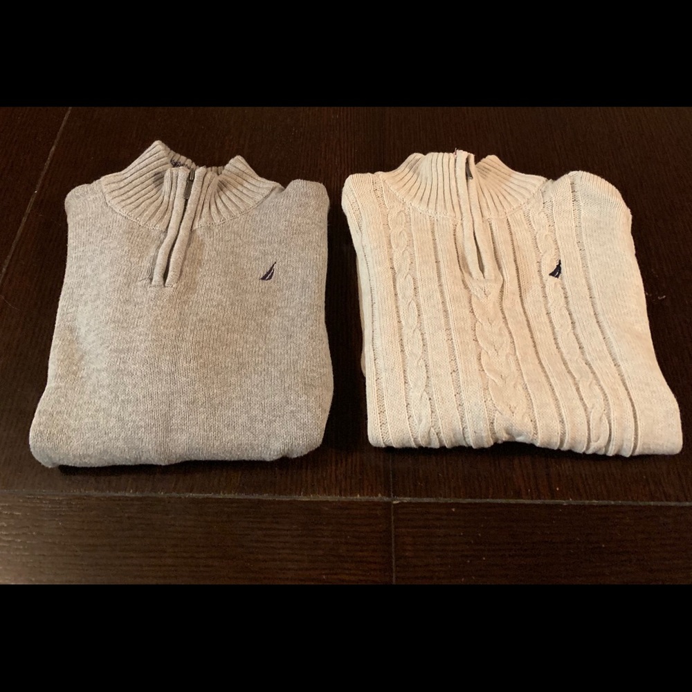 Boys Nautica sweaters